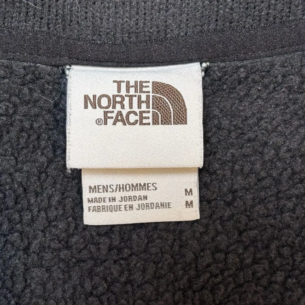 The North Face Gordon Lyons 1/4 Zip Pullover Fleece Jacket Men’s M Grey Gorpcore